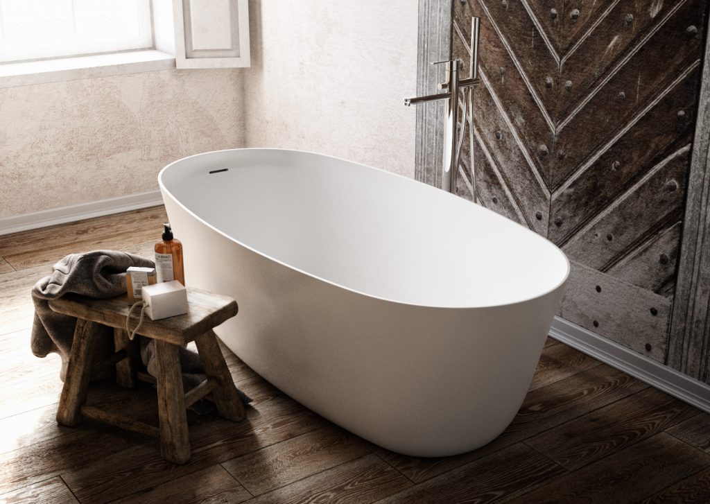 New For You bathtub in Cristalplant